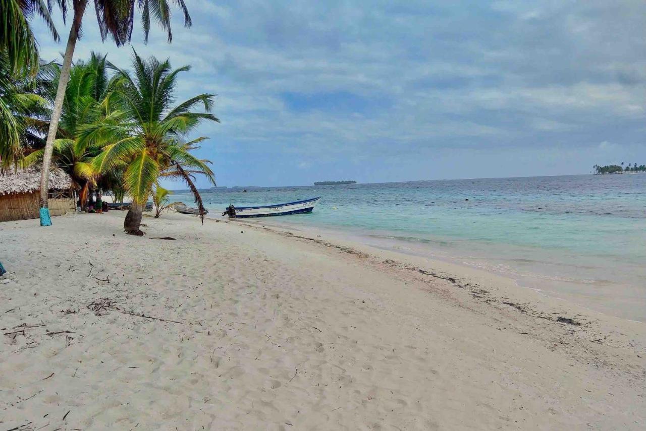 San Blas Islands - Private Cabin Over-The-Ocean Including Meals Mandinga Número Uno Kültér fotó
