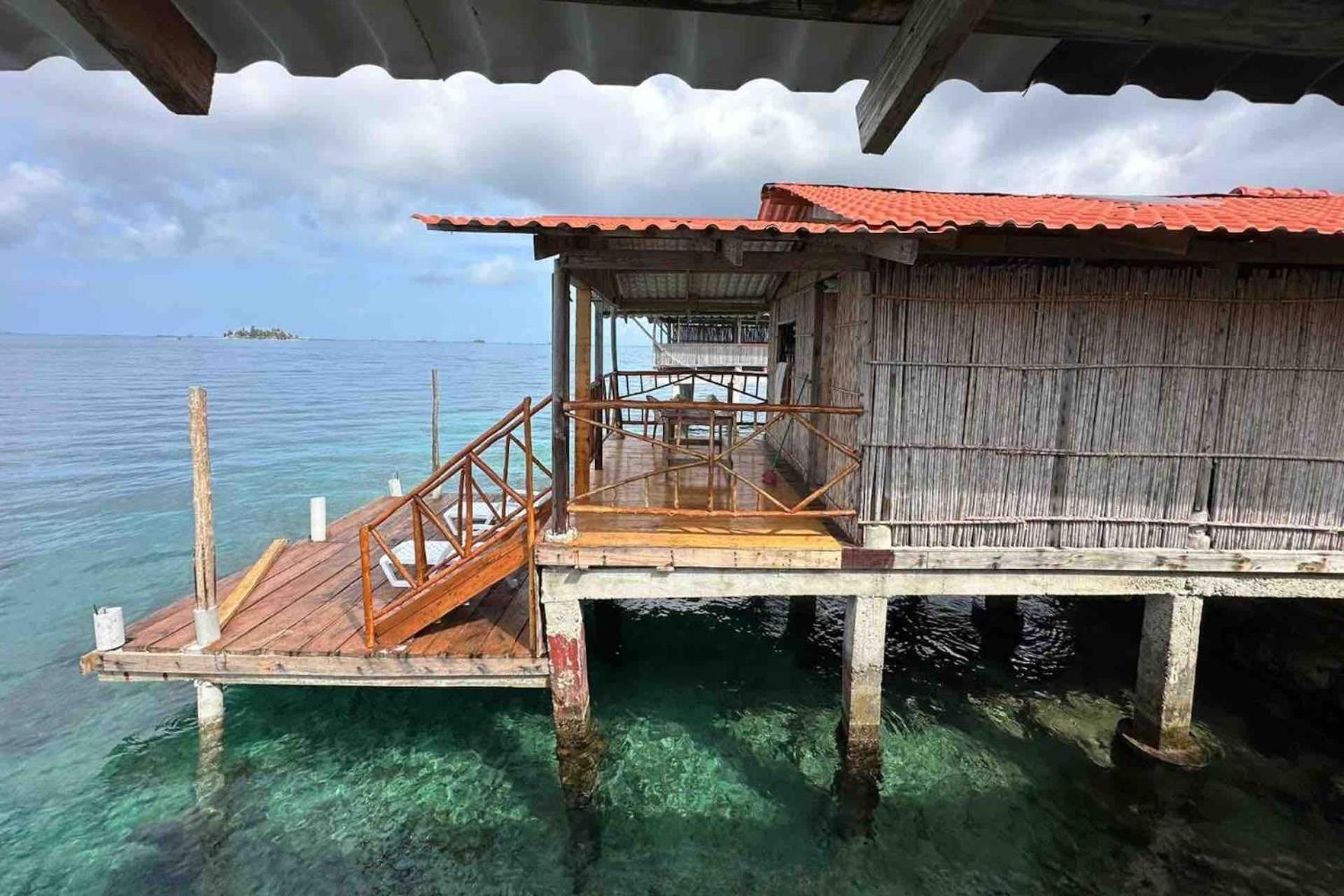 San Blas Islands - Private Cabin Over-The-Ocean Including Meals Mandinga Número Uno Kültér fotó
